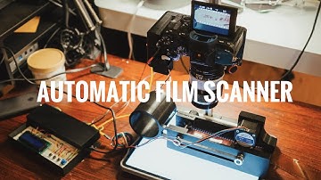 AUTOMATIC Film Scanner | Arduino, 3D Printing, CAD
