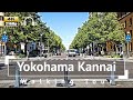 [4K/Binaural Audio] Yokohama Kannai Walking Tour - Kanagawa Japan