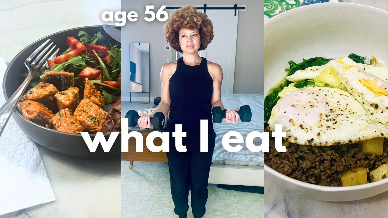 Что я ем в 56 лет | Высокое содержание белка для сжигания жира