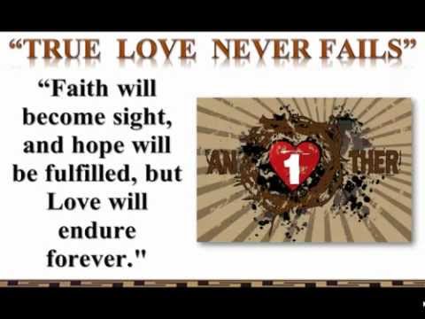 Love never fails - 1 13 4ever