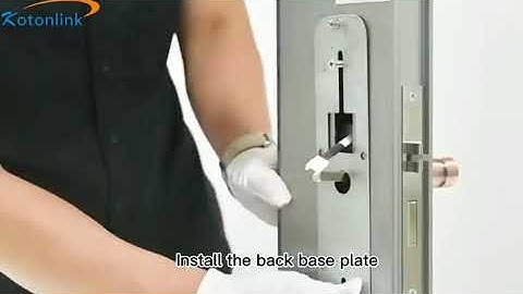 How to Install a Tuya Smart Door Lock