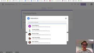 Creating and Adding Collaborators in Google Forms