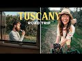 Van life roadtrip in tuscany italy sleeping in a vineyard  making olive oil from scratch
