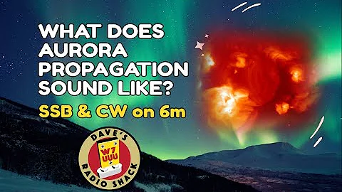 6m SSB and CW Aurora Backscatter Propagation - what it sounds like