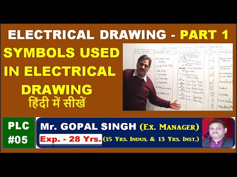 Electrical Drawing Part 1 Symbols Used In Industrial Electrical Drawing By Gopal Sir P53