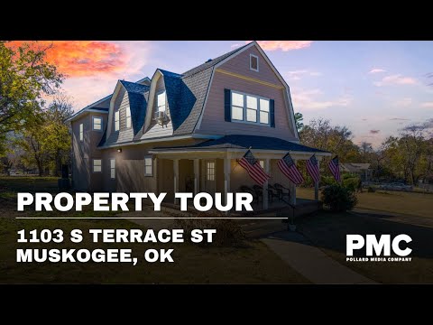 1103 S Terrace St, Muskogee, OK home video tour