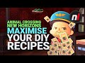 How to Maximise Your Daily DIY Recipes in Animal Crossing New Horizons