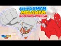 Ultraman melawan banteng merah  sengklekman