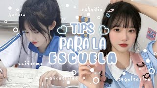 37 TIPS PARA LA ESCUELA QUE DEBES SABER ❥ *belleza, organización, uniforme, estudio, peinados...*🍥 screenshot 3