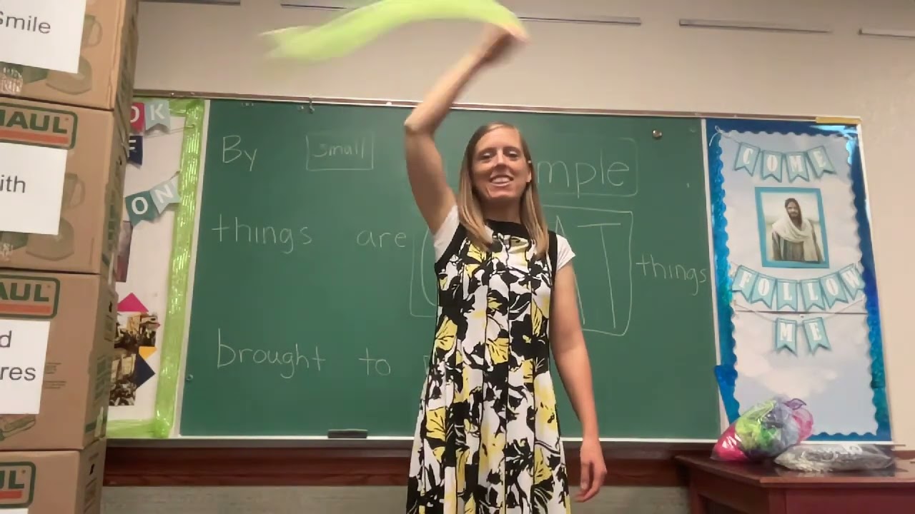 Scarf actions for Primary Song 