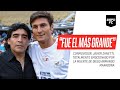 Emociona: el Pupi #Zanetti y el conmovedor recuerdo de Diego #Maradona