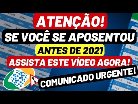 ⚠️VOCÊ SE APOSENTOU ANTES DE 2021? ENTÃO VEJA ISSO AGORA! NOTÍCIA URGENTE: PENTE FINO INSS COMEÇOU!