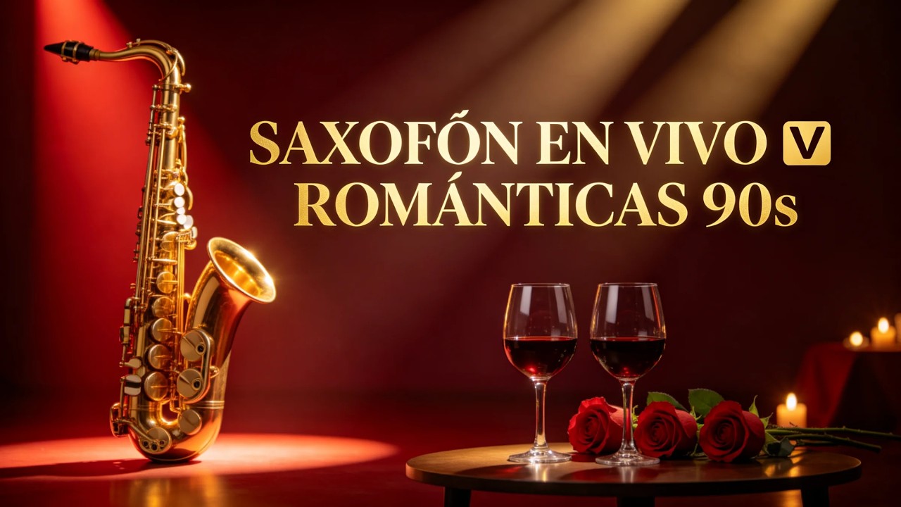 Saxofón Romántico EN VIVO | Música de los 90 Para Enamorados Toda la Noche