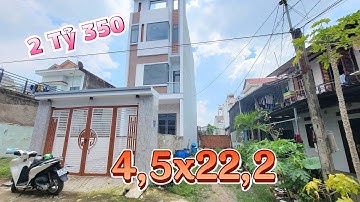 2 Tỷ 350||4,5x22.2| Bán Đất Dĩ An Gần Đường Mỹ Phước Tân Van , Gần KCN Tân Đông Hiệp B