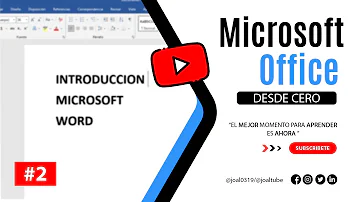 💪🏼INTRODUCCION A MICROSOFT WORD 🌍CURSO MICROSOFT OFFICE DESDE CERO #2