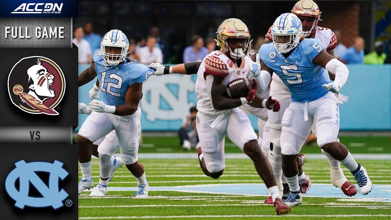 Florida State vs. North Carolina Full Game | 2021 ACC Football