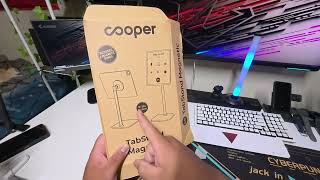 I Turned My Portable Monitor Into a 2nd Display With This Tiny Stand! (COOPER TabStand)