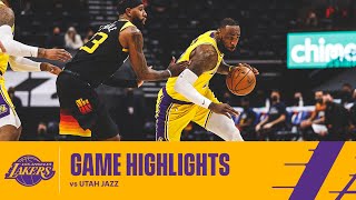 HIGHLIGHTS | LeBron James (19 pts, 4 reb, 4 ast) at Utah Jazz