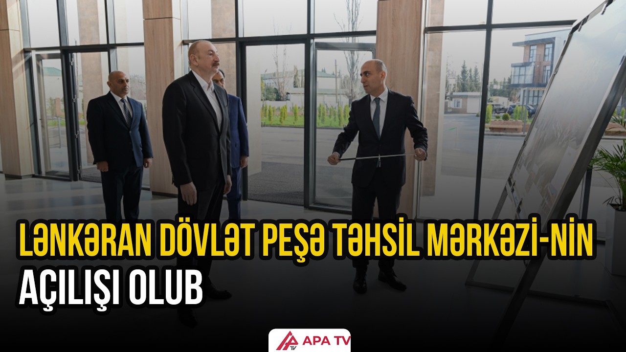 Prezident İlham Əliyev Mərkəzin açılışında iştirak edib, görülən işlərlə tanış olub | APA TV