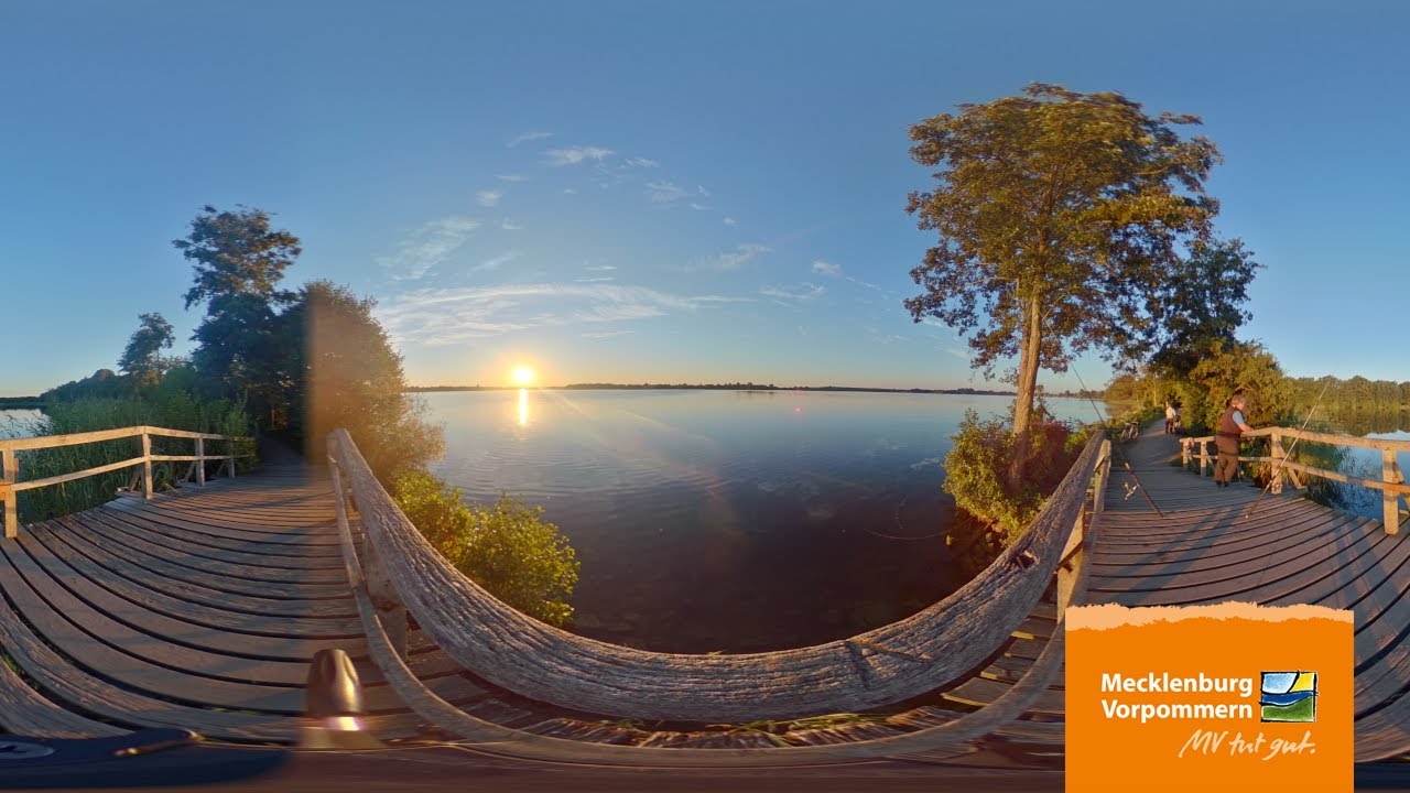 360° - UNESCO-Biosphärenreservat Schaalsee - YouTube