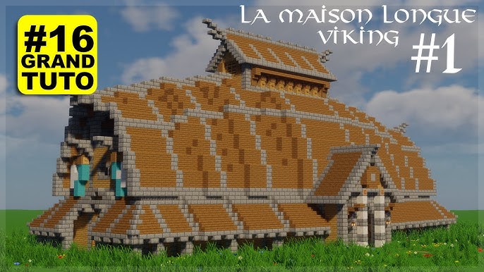 Eokor - APRENDA A CONSTRUIR NO MINECRAFT  Neste vídeo nós construímos uma  casa viking simples a partir de uma imagem de referência. Construir a  partir de imagens e artes conceituais é