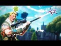 Android God Dominates Fortnite Lobby (Noob Commentary)