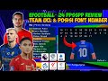 EFOOTBALL™ 24 PPSSPP REVIEW FONT NOMBER POSITION EREDIVISIE &amp; BRI LIGA INDONESIA