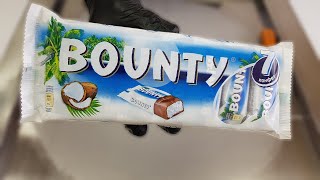 ASMR - BOUNTY Ice Cream Rolls | Как сделать мороженое из шоколадных конфет Bounty | Mukbang