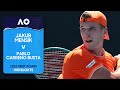 Jakub Mensik V Pablo Carreno Busta Highlights Australian Open 2026 First Round 
