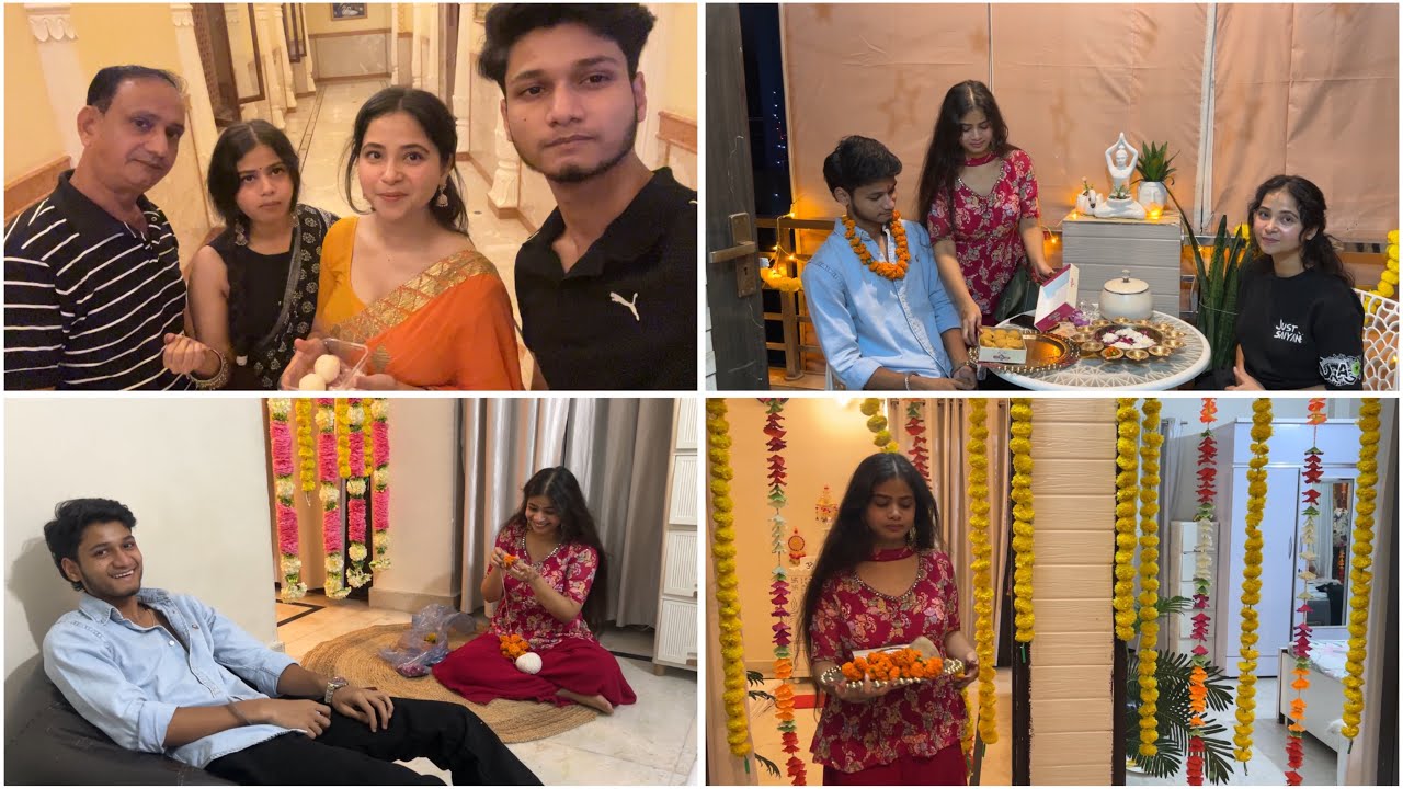 Happy bhai dooj 😊 // daily routine ❤️