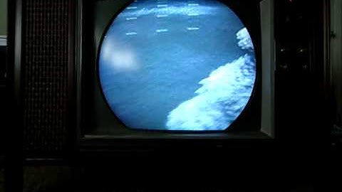 1965 Vintage RCA Color TV CTC-16