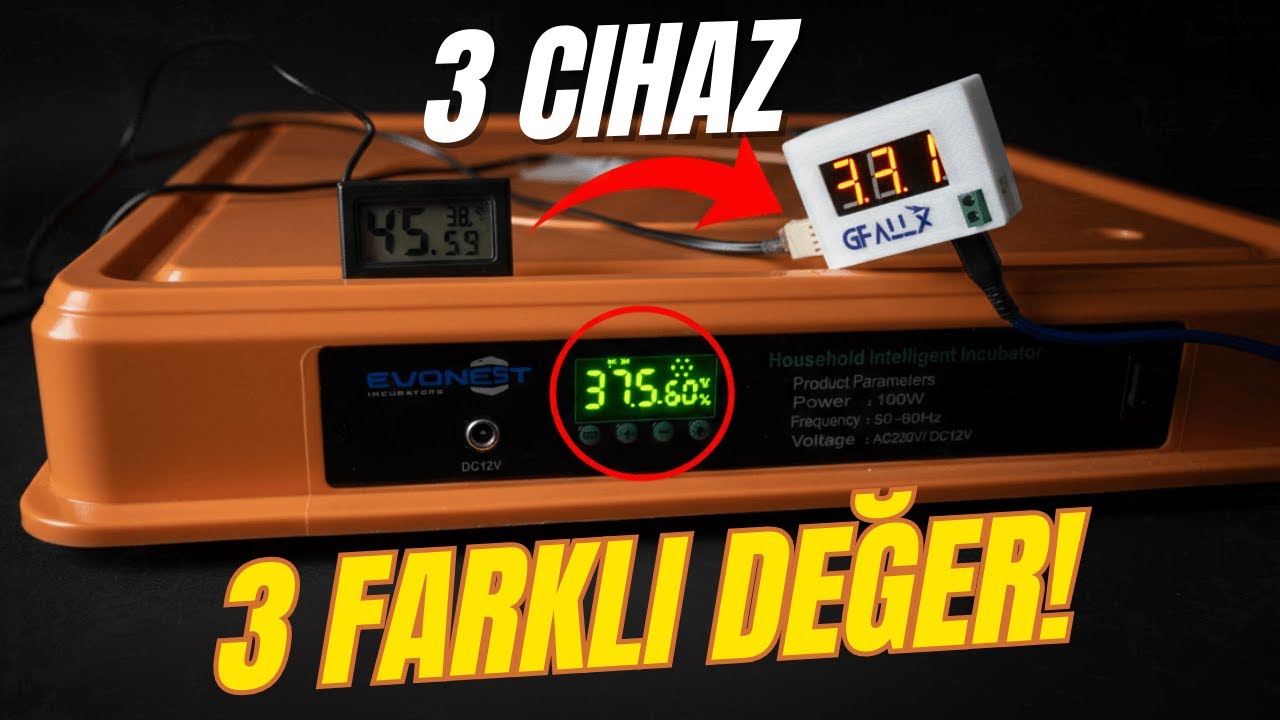 Kuluçkada Ayar Doğru Ama Çıkım Neden Düşük? | 3 Cihaz, 3 Farklı Isı & Nem Değeri