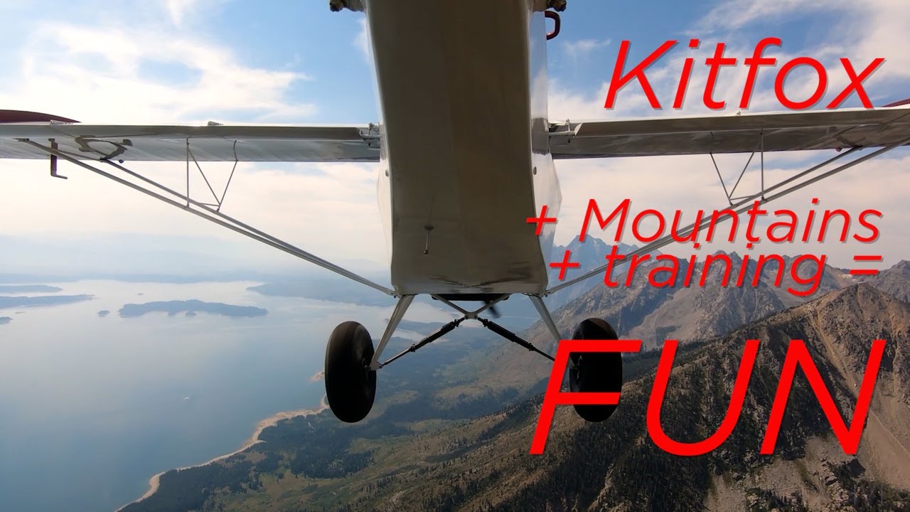 Mountain Flying in a Kitfox YouTube
