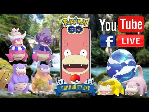 3/18 呆呆獸與伽勒爾呆呆獸社群日 Slowpoke and Galarian Slowpoke Community Day《Pokémon GO》