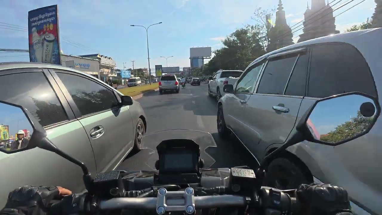 Phnom Penh Ride ASMR | Ep 026 | Morning Rush Time | 4K