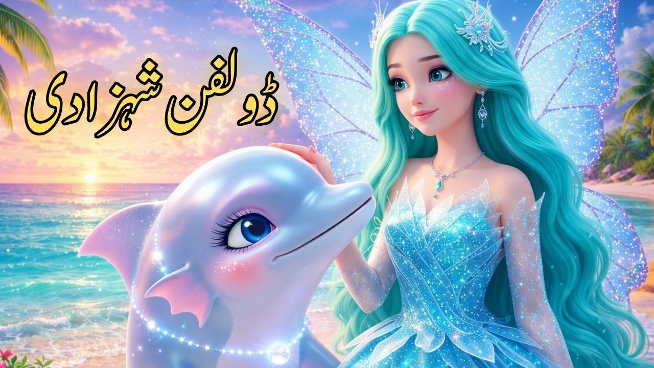 Dolphin Shezadi Azmi | Magical Sea Princess & Prince Mukram  | Urdu Fairytales hindifairytales