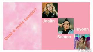 Sabina VS Joalin VS Heyoon( quem é mais tumblr?) screenshot 4