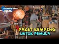 Peralatan Kemping Keluarga, Harga Terjangkau Bisa untuk 4 orang, Tinggal Buka Langsung Jadi Tenda