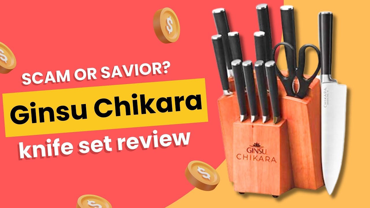 Ginsu Chikara Series 12 Piece Knife Set