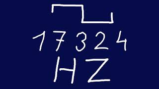 17324 hz square