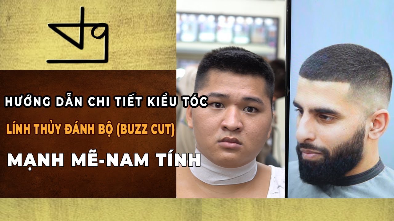 Chia Sẻ Chi Tiết Kỹ Thuật Cắt Kiểu Tóc LÍNH THỦY ĐÁNH... - youtube