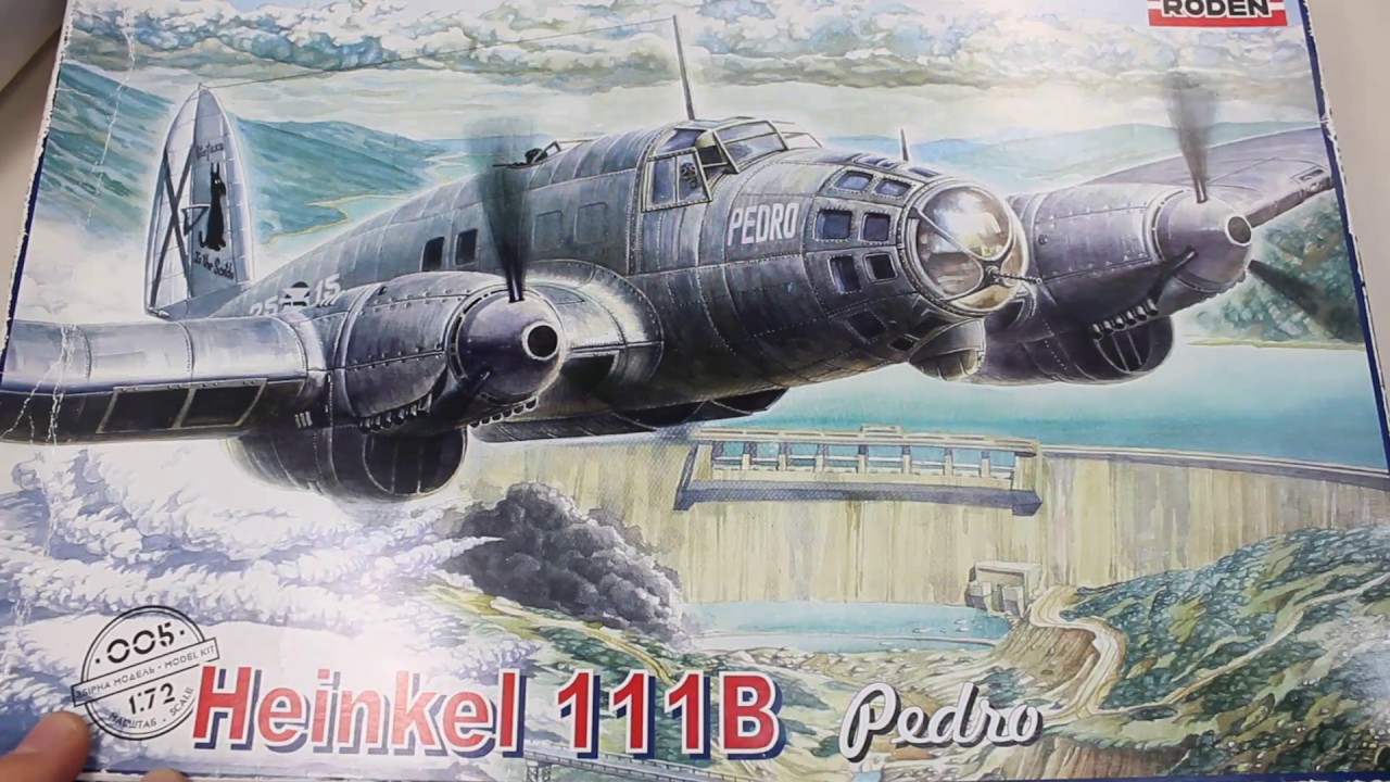 Roden 1/72 Heinkel He 111b Pedro, Part 1 - YouTube