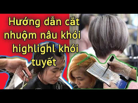 tóc màu nâu khói nữ tại Kemtrinam.vn