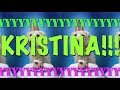 HAPPY BIRTHDAY KRISTINA! - EPIC Happy Birthday Song