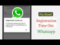 How to Fix “Registration Timed Out” on WhatsApp (2026)