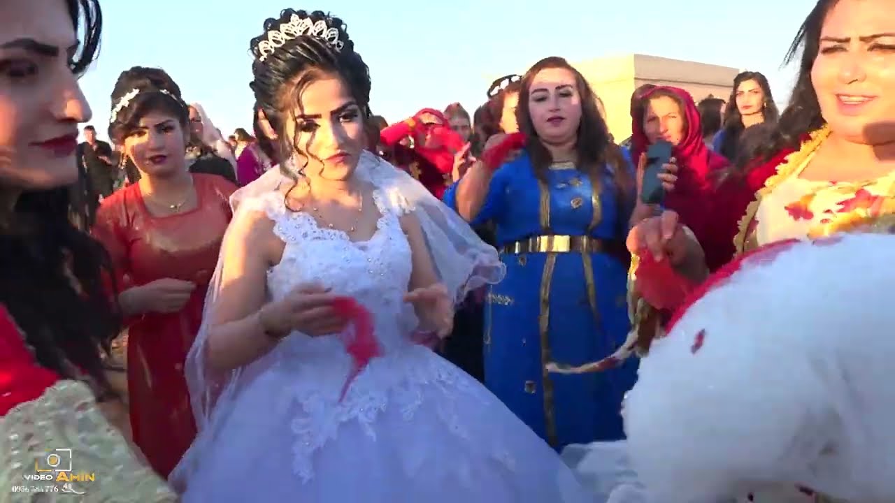 افراح كوباني حفلة زفاف (صالح و دلفين )قرية مرسر دي جي (3)