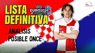 XI y CONVOCATORIA OFICIAL CROACIA EURO 2024: Siempre competitivos