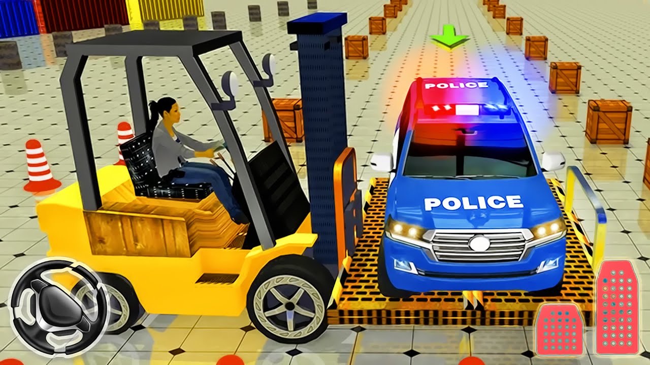 Advance Police Jeep Parking - Smart Rescue Prado SUV Driver | Android Gameplay