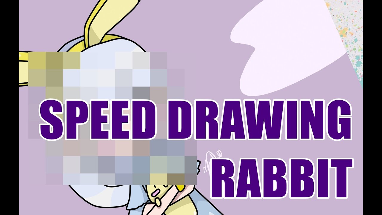 SPEED DRAWING- RABBIT - YouTube