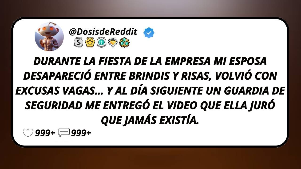Durante La Fiesta De La Empresa Mi Esposa Desapareció Entre Brindis Y Risas, Volvió Con Excusas...